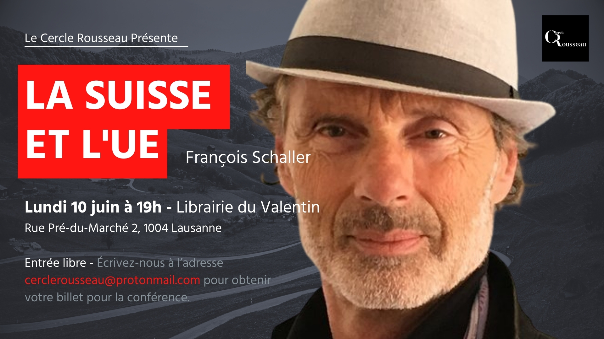 Affiche 3 Cercle Rousseau - Francois Schaller